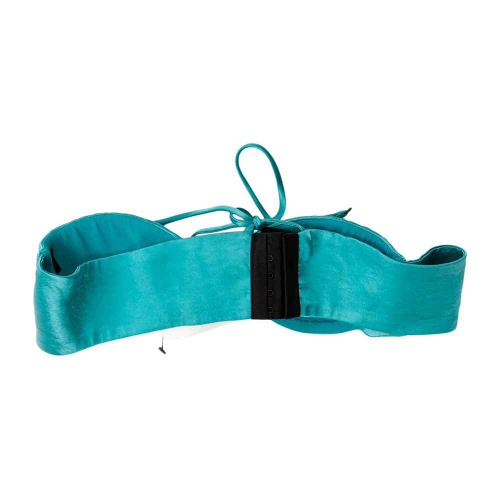 BEVZA Turquoise Shell-Style Bralette/ Bellini Top NWT - Picture 4 of 7